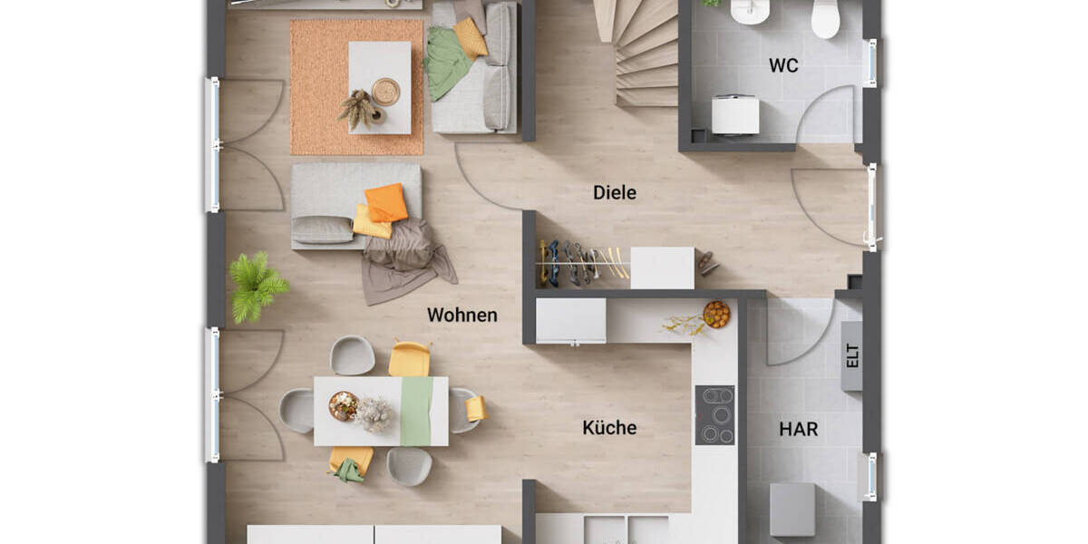 Einfamilienhaus Zeulenroda-Triebes Bernsgrün - 4 Zimmer, 98 m&sup2;, 239.625&euro; | Angebot:25667162