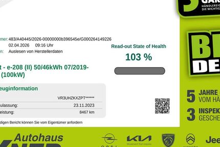 Peugeot 208 8.467 km 19.490 &euro; Hof 95032