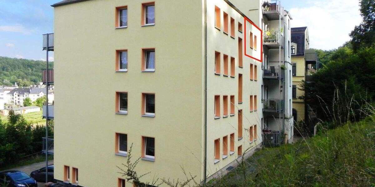 Etagenwohnung Greiz - 2 Zimmer, 55 m&sup2;, 360&euro; | Angebot:25666534