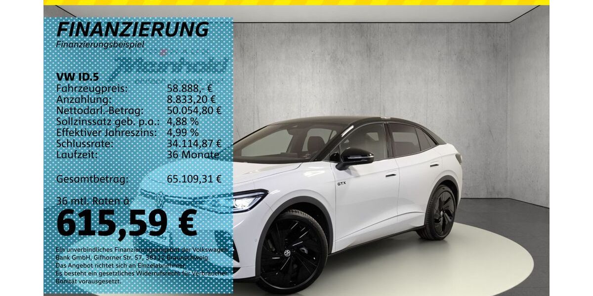 VW ID.5 5.000 km 58.888 &euro; Auerbach/Rebesgrün 08209