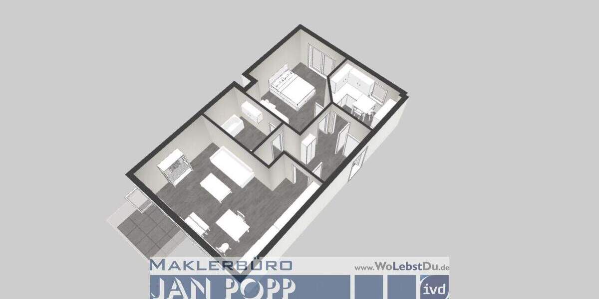 Etagenwohnung Greiz - 2 Zimmer, 70 m&sup2;, 475&euro; | Angebot:25862429