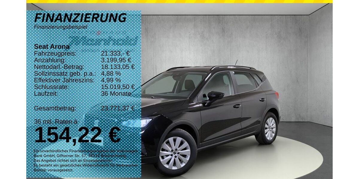 Seat Arona 1.010 km 21.333 &euro; Auerbach/Rebesgrün 08209
