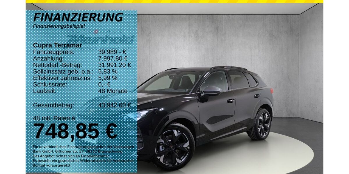 Cupra Terramar 12.500 km 38.444 &euro; Auerbach/Rebesgrün 08209