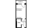 Etagenwohnung Plauen - 1 Zimmer, 27 m&sup2;, 234&euro; | Angebot:23526832