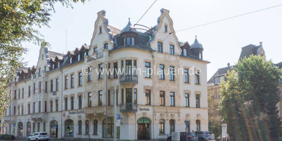 Etagenwohnung Plauen Westend - 2 Zimmer, 54 m&sup2;, 260&euro; | Angebot:25694450