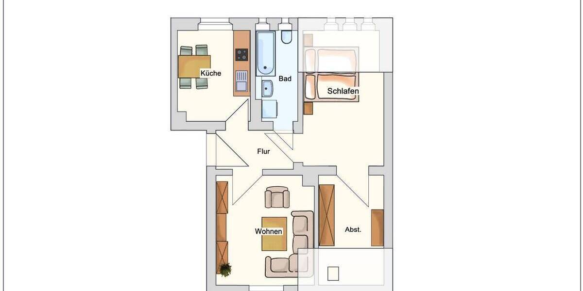 Etagenwohnung Plauen Reusa - 1 Zimmer, 235 m&sup2;, 125.000&euro; | Angebot:26723401