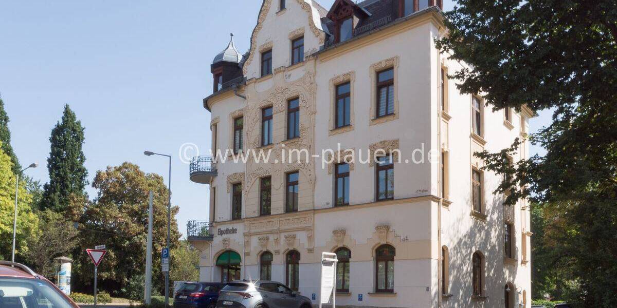Etagenwohnung Plauen Westend - 2 Zimmer, 54 m&sup2;, 260&euro; | Angebot:25694450