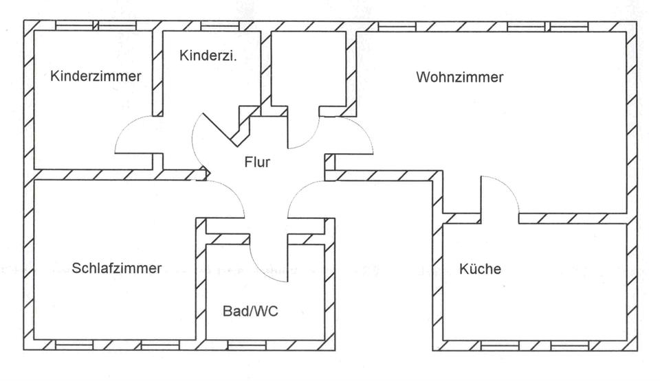 Etagenwohnung Oelsnitz (Vogtland) - 4 Zimmer, 86 m&sup2;, 472&euro; | Angebot:24663735