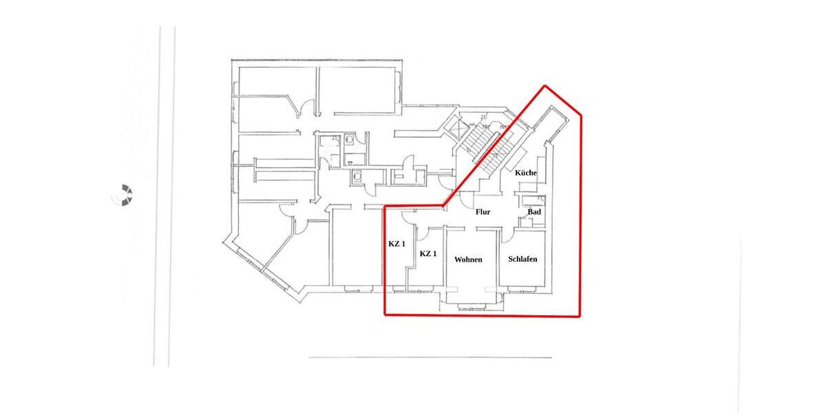 Etagenwohnung Auerbach/Vogtland Vogtland - 4 Zimmer, 83 m&sup2;, 470&euro; | Angebot:25841825