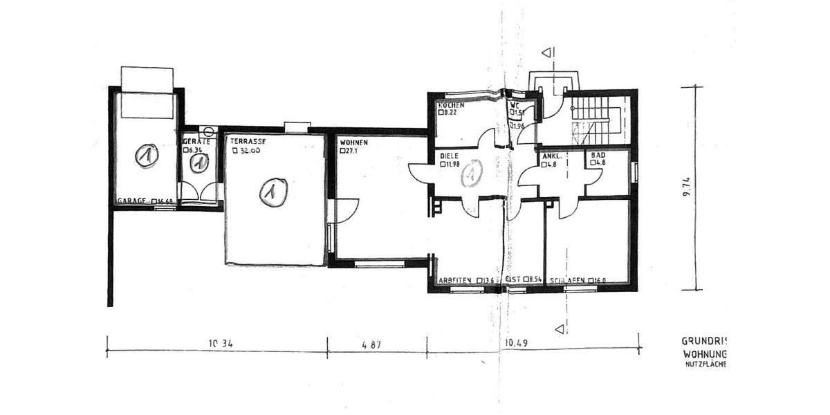 Einfamilienhaus Hof Christiansreuth - 9 Zimmer, 200 m&sup2;, 1.500&euro; | Angebot:26634673