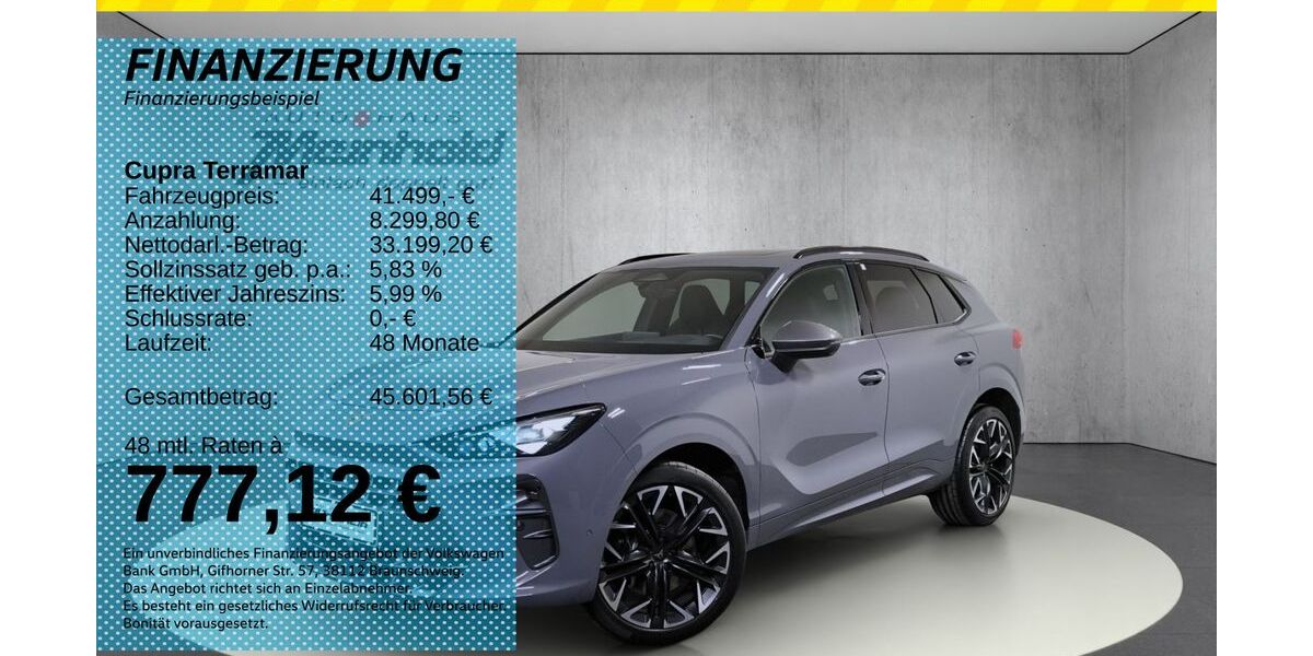 Cupra Terramar 10.200 km 40.950 &euro; Auerbach/Rebesgrün 08209