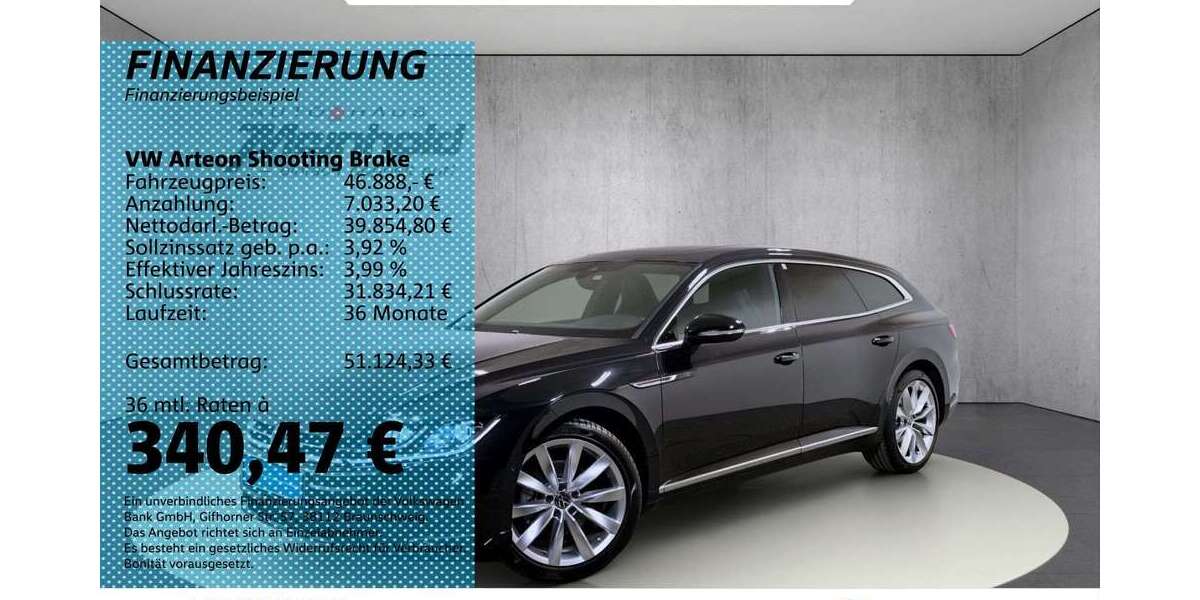 VW Arteon 19.600 km 46.888 &euro; Auerbach/Rebesgrün 08209