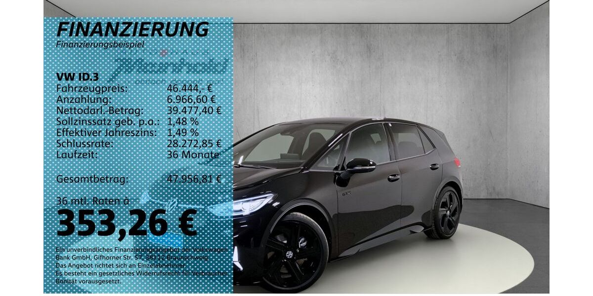 VW ID.3 5.650 km 46.444 &euro; Auerbach/Rebesgrün 08209