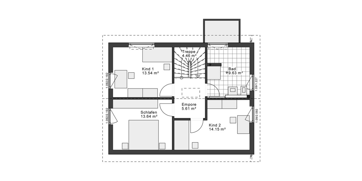 Einfamilienhaus Feilitzsch - 3 Zimmer, 120 m&sup2;, 1.200&euro; | Angebot:24626586