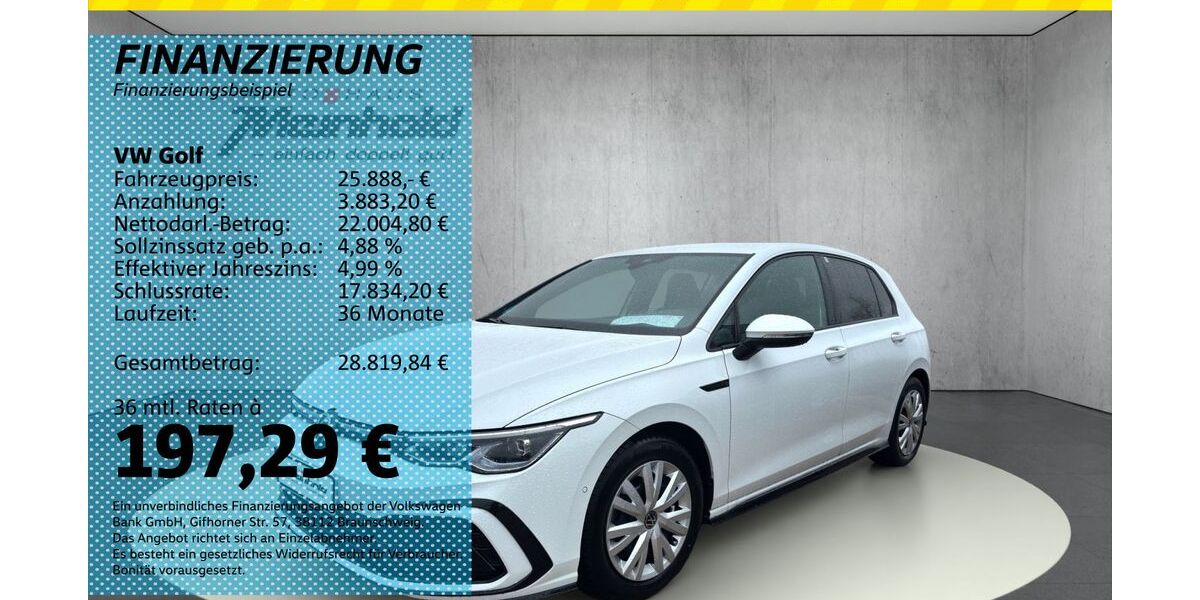 VW Golf 31.750 km 25.888 &euro; Auerbach/Rebesgrün 08209