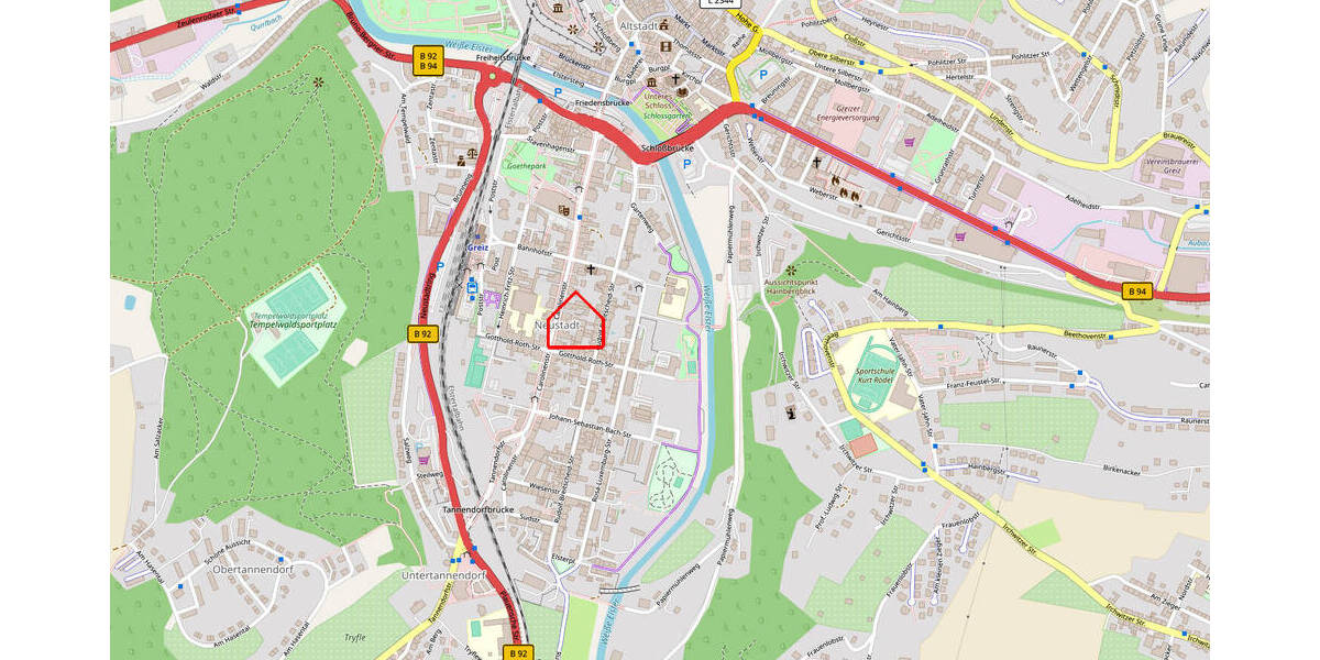 Gewerbeobjekt Greiz Irchwitz - 3 Zimmer, 558&euro; | Angebot:25665935