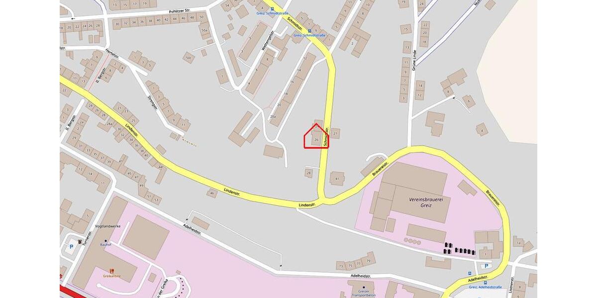 Etagenwohnung Greiz - 3 Zimmer, 86 m&sup2;, 430&euro; | Angebot:25329507